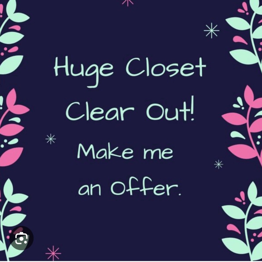 CLOSET CLEAN OUT